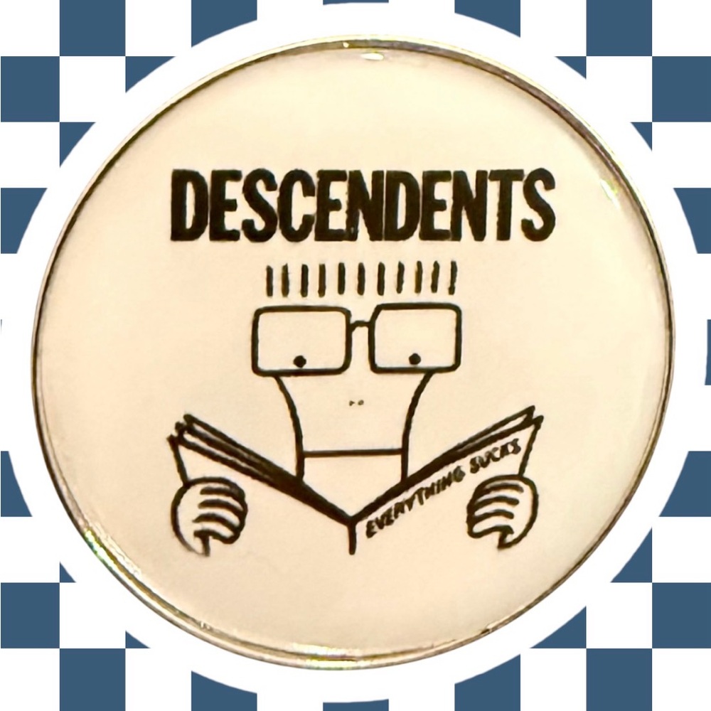 Descendents "Everything Sucks" enamel pin. *Rare* 1.1 inch